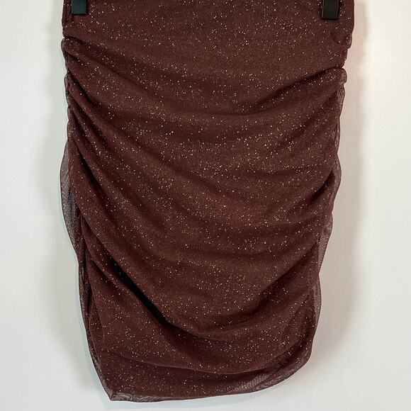 Women's Windsor Go For The Glow Glitter Mini Skirt Size Small - Picture 14 of 15